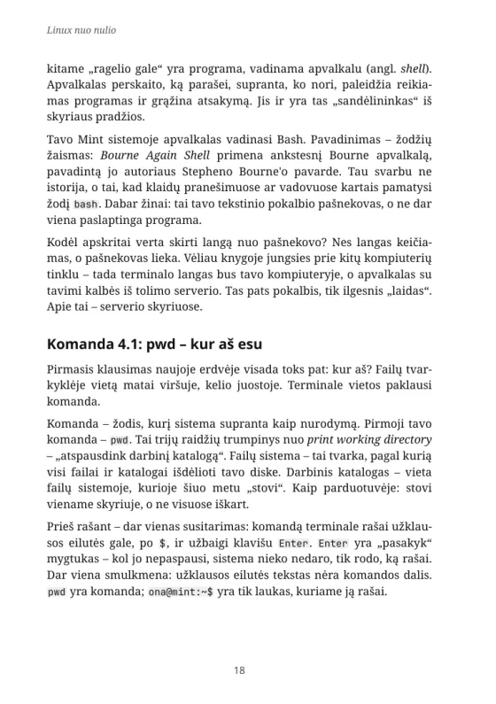 Ištraukos puslapis: Komanda 4.1